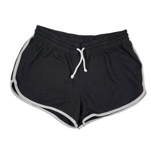 Arizona Jean Co Black Dolphin Shorts Womens Large Athletic Running Lounge